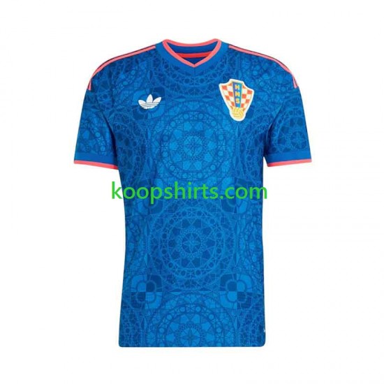 Kroatië Uit Tenue Heren Voetbalshirts 2026-2027 Korte Mouwen