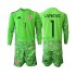 Kroatië Doelman Thuis Tenue Kinder Voetbalshirts Dominik Livakovic 25 2026-2027 Lange Mouwen