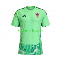 Kroatië Doelman Thuis Tenue Heren Voetbalshirts 2026-2027 Korte Mouwen