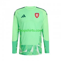 Tsjechië Doelman Thuis Tenue Heren Voetbalshirts 2026-2027 Lange Mouwen