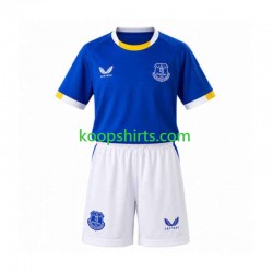 Everton Thuis Tenue Kinder Voetbalshirts 2026-2027 Korte Mouwen