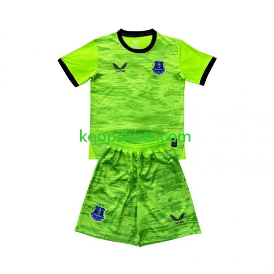 Everton Doelman Thuis Tenue Kinder Voetbalshirts 2026-2027 Korte Mouwen