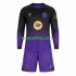 FC Barcelona Uit Tenue Kinder Voetbalshirts 2026-2027 Lange Mouwen