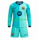 FC Barcelona Derde Tenue Kinder Voetbalshirts 2026-2027 Lange Mouwen