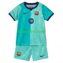 FC Barcelona Derde Tenue Kinder Voetbalshirts 2026-2027 Korte Mouwen