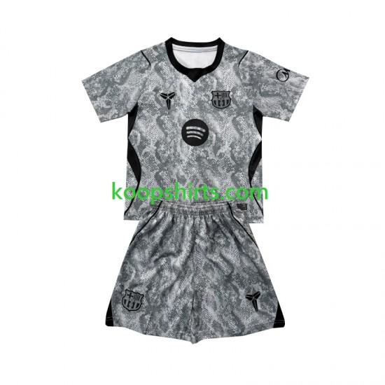 FC Barcelona Doelman Uit Tenue Kinder Voetbalshirts 2026-2027 Korte Mouwen