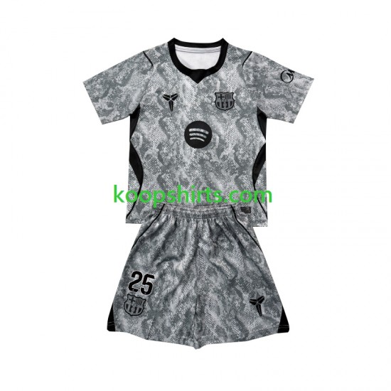 FC Barcelona Doelman Uit Tenue Kinder Voetbalshirts Dominik Livakovic 25 2026-2027 Korte Mouwen