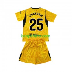FC Barcelona Doelman Vierde Tenue Kinder Voetbalshirts Dominik Livakovic 25 2026-2027 Korte Mouwen