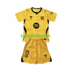 FC Barcelona Doelman Vierde Tenue Kinder Voetbalshirts Dominik Livakovic 25 2026-2027 Korte Mouwen