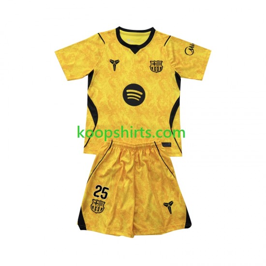 FC Barcelona Doelman Vierde Tenue Kinder Voetbalshirts Dominik Livakovic 25 2026-2027 Korte Mouwen