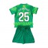 FC Barcelona Doelman Thuis Tenue Kinder Voetbalshirts Dominik Livakovic 25 2026-2027 Korte Mouwen