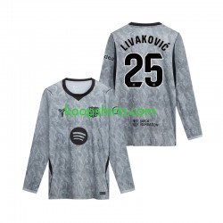 FC Barcelona Doelman Uit Tenue Heren Voetbalshirts Dominik Livakovic 25 2026-2027 Lange Mouwen
