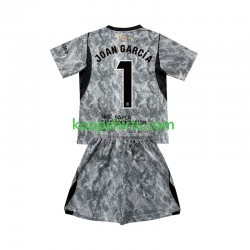 FC Barcelona Doelman Uit Tenue Kinder Voetbalshirts Joan Garcia 1 2026-2027 Korte Mouwen