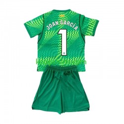 FC Barcelona Doelman Thuis Tenue Kinder Voetbalshirts Joan Garcia 1 2026-2027 Korte Mouwen