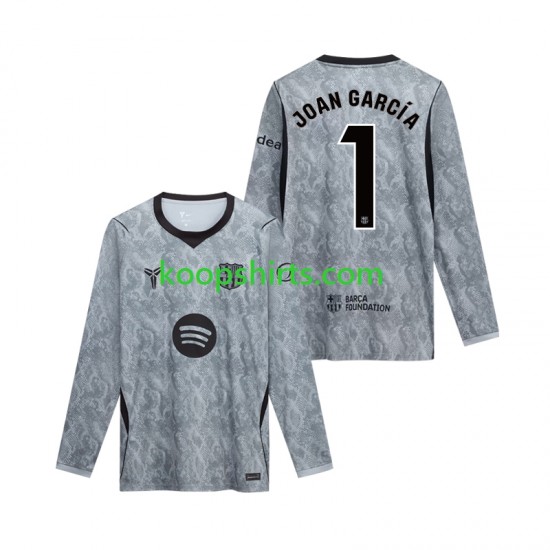 FC Barcelona Doelman Uit Tenue Heren Voetbalshirts Joan Garcia 1 2026-2027 Lange Mouwen