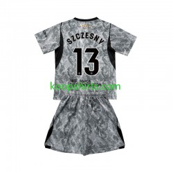 FC Barcelona Doelman Uit Tenue Kinder Voetbalshirts Wojciech Szczesny 13 2026-2027 Korte Mouwen