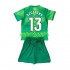 FC Barcelona Doelman Thuis Tenue Kinder Voetbalshirts Wojciech Szczesny 13 2026-2027 Korte Mouwen