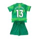 FC Barcelona Doelman Thuis Tenue Kinder Voetbalshirts Wojciech Szczesny 13 2026-2027 Korte Mouwen