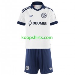 Schalke 04 Uit Tenue Kinder Voetbalshirts FC 2026-2027 Korte Mouwen