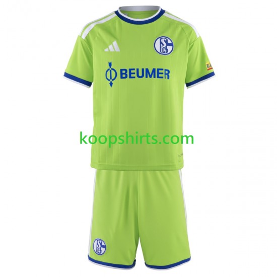 Schalke 04 Derde Tenue Kinder Voetbalshirts FC 2026-2027 Korte Mouwen