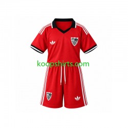Sevilla FC Retro Thuis Tenue Kinder Voetbalshirts 2026-2027 Korte Mouwen
