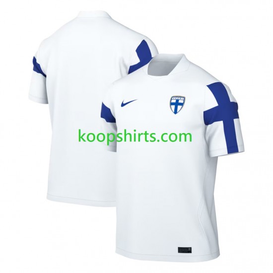 Finland Thuis Tenue Heren Voetbalshirts 2026 Korte Mouwen