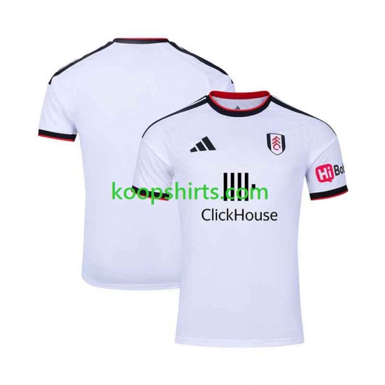 Thuis Tenue Heren Voetbalshirts Fullham 2026-2027 Korte Mouwen