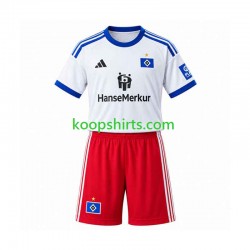 Hamburger SV Thuis Tenue Kinder Voetbalshirts 2026-2027 Korte Mouwen