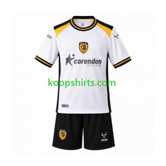 Hull City Uit Tenue Kinder Voetbalshirts 2026-2027 Korte Mouwen
