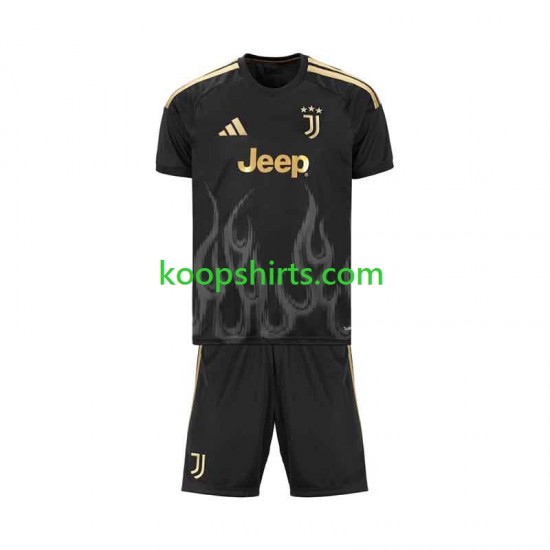 Juventus Derde Tenue Kinder Voetbalshirts 2026-2027 Korte Mouwen