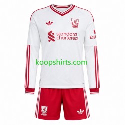 Liverpool Uit Tenue Kinder Voetbalshirts 2026-2027 Lange Mouwen