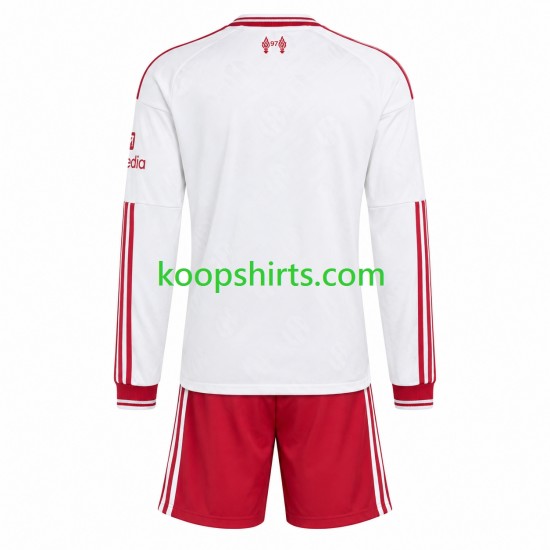 Liverpool Uit Tenue Kinder Voetbalshirts 2026-2027 Lange Mouwen