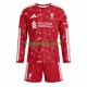 Liverpool Thuis Tenue Kinder Voetbalshirts 2026-2027 Lange Mouwen