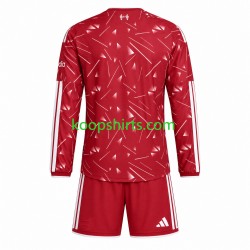 Liverpool Thuis Tenue Kinder Voetbalshirts 2026-2027 Lange Mouwen