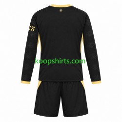 Manchester City Uit Tenue Kinder Voetbalshirts 2026-2027 Lange Mouwen