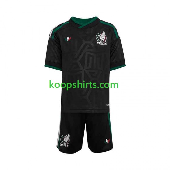 Mexico Derde Tenue Kinder Voetbalshirts 2026 Korte Mouwen