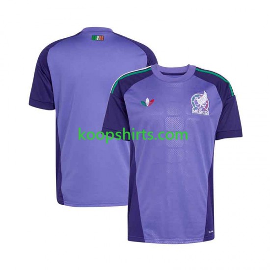 Mexico Doelman Uit Tenue Heren Voetbalshirts 2026 Korte Mouwen
