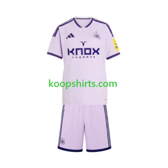 Newcastle United Derde Tenue Kinder Voetbalshirts 2026-2027 Korte Mouwen