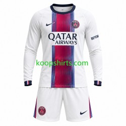 Paris Saint-Germain Uit Tenue Kinder Voetbalshirts 2026-2027 Lange Mouwen