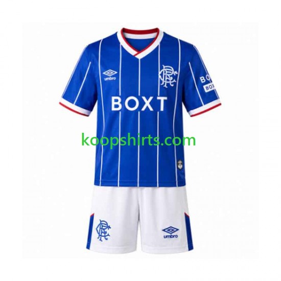 Rangers Thuis Tenue Kinder Voetbalshirts 2026-2027 Korte Mouwen