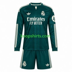 Real Madrid Uit Tenue Kinder Voetbalshirts 2026-2027 Lange Mouwen