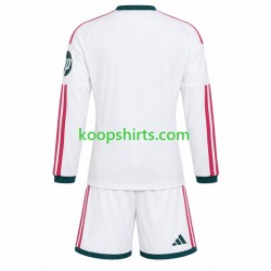 Real Madrid Thuis Tenue Kinder Voetbalshirts 2026-2027 Lange Mouwen