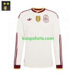Spanje Uit Tenue Heren Voetbalshirts 2026-2027 Lange Mouwen