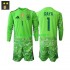 Spanje Doelman Derde Tenue Kinder Voetbalshirts David Raya 1 2026-2027 Lange Mouwen