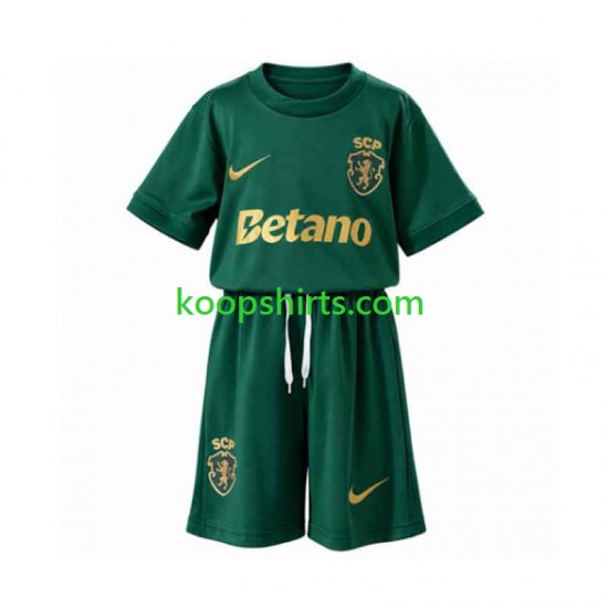 Sporting CP Thuis Tenue Kinder Voetbalshirts Special 2026-2027 Korte Mouwen