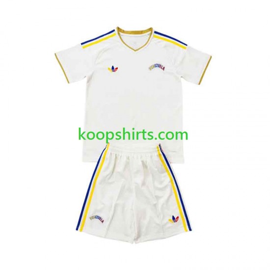 Venezuela Uit Tenue Kinder Voetbalshirts 2026 Korte Mouwen