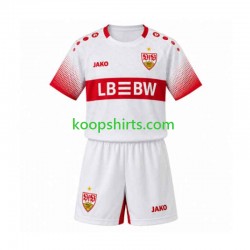 VfB Stuttgart Uit Tenue Kinder Voetbalshirts 2026-2027 Korte Mouwen