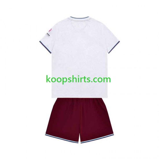 West Ham United Uit Tenue Kinder Voetbalshirts 2026-2027 Korte Mouwen