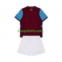 West Ham United Thuis Tenue Kinder Voetbalshirts 2026-2027 Korte Mouwen