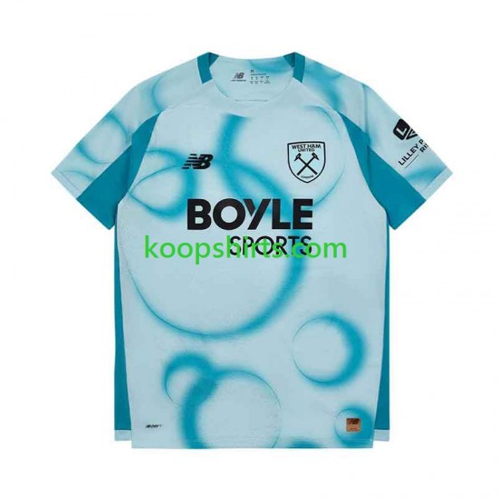 West Ham United Derde Tenue Heren Voetbalshirts 2026-2027 Korte Mouwen